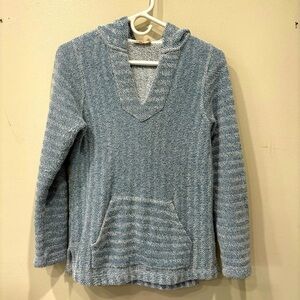 Faherty Whitewater Sweater Hoodie Slightly Oversized Women’s Size XS